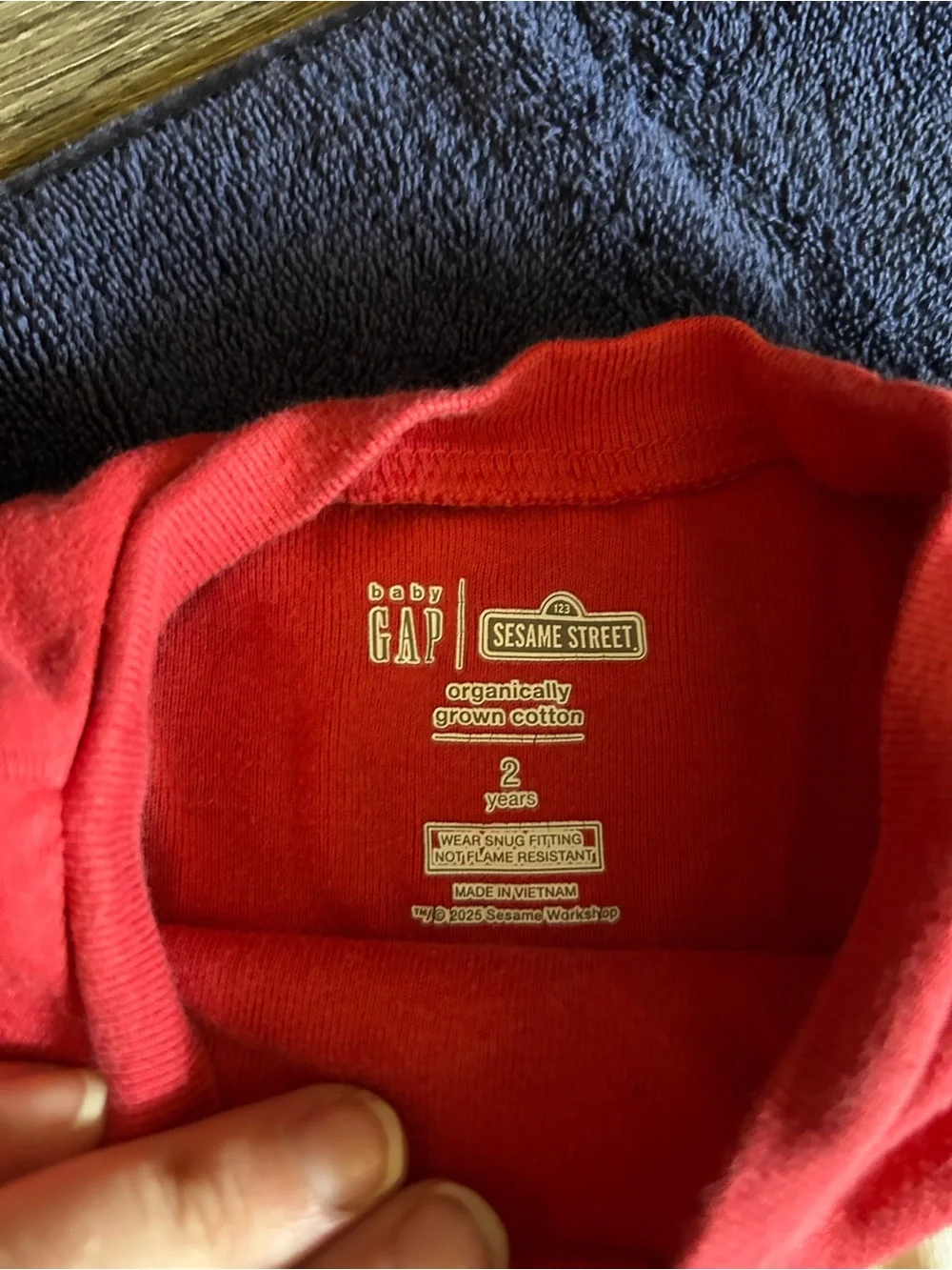 GAP Sesame Street Tees - Red, Navy & White